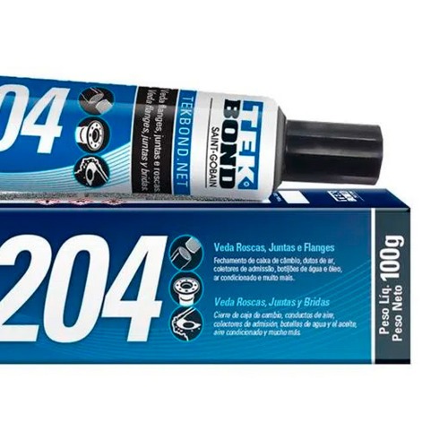 Adesivo vedador semissecativo 100g branco - 204