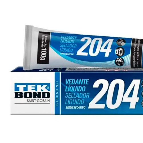 Adesivo vedador semissecativo 100g branco - 204