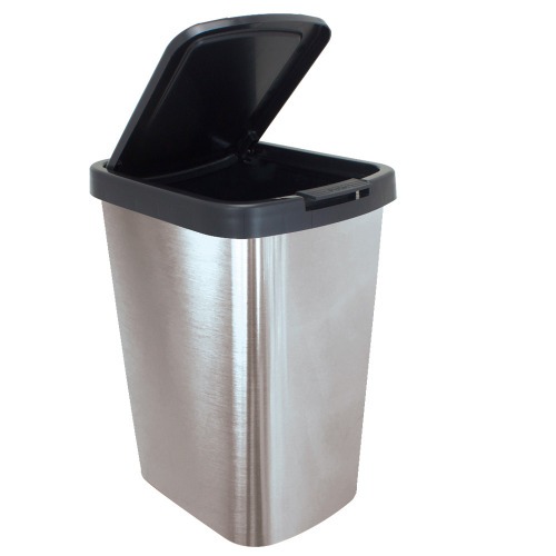 Lixeira plstica 9 litros com click - Label