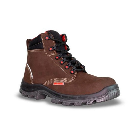 Botina bidensidade couro nobuck com cadar�o - BSGN