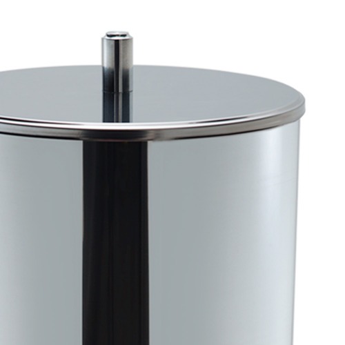 Lixeira inox 5,4L com tampa 18 x 23 cm Decorline - 3030/202 Lixeira inox 5,4L com tampa 18 x 23 cm Decorline - 3030/202