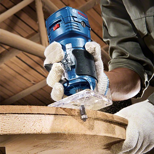 Tupia manual 550 watts com pina de 6 mm e 1/4