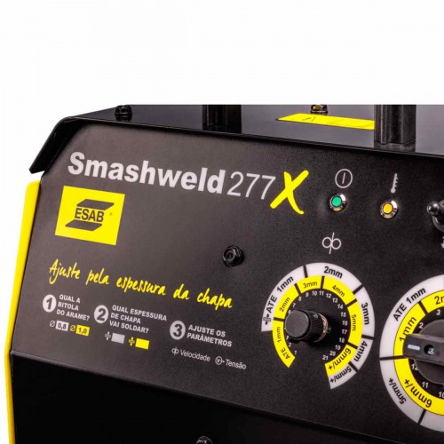 Máquina de solda MIG/MAG 250A trifásica - Smashweld 277X Máquina de solda MIG/MAG 250A trifásica - Smashweld 277X