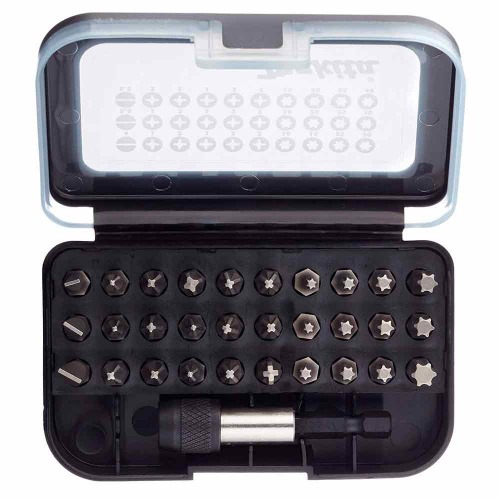 Jogo de bits com fixador magntico com 31 peas