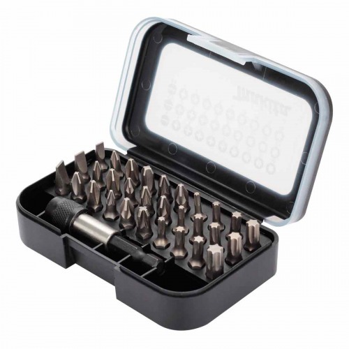 Jogo de bits com fixador magntico com 31 peas