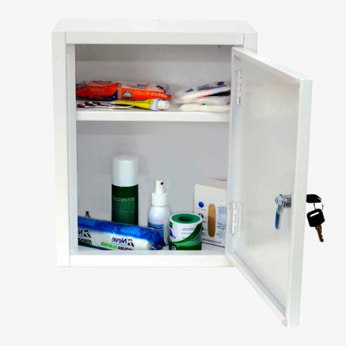 Armário de parede para primeiros socorros Armário de parede para primeiros socorros