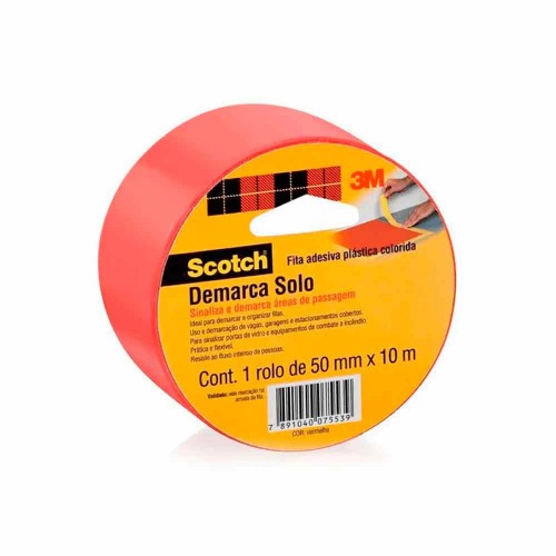 Fita para demarcação 10 mm x 10 metros vermelha Fita para demarcação 10 mm x 10 metros vermelha