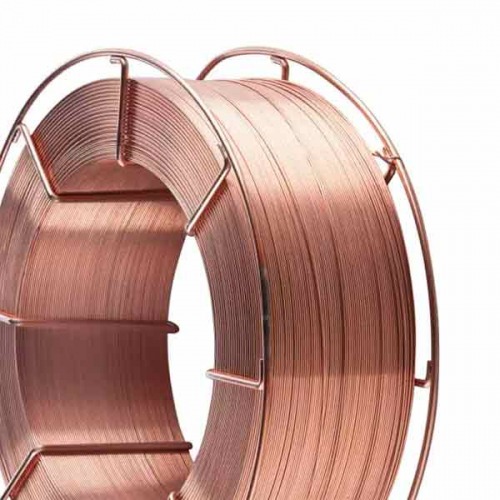 Arame para solda mig sólido cobreado 1,0 mm rolo 18 kg Esab - 70S6 Arame para solda mig sólido cobreado 1,0 mm rolo 18 kg Esab - 70S6