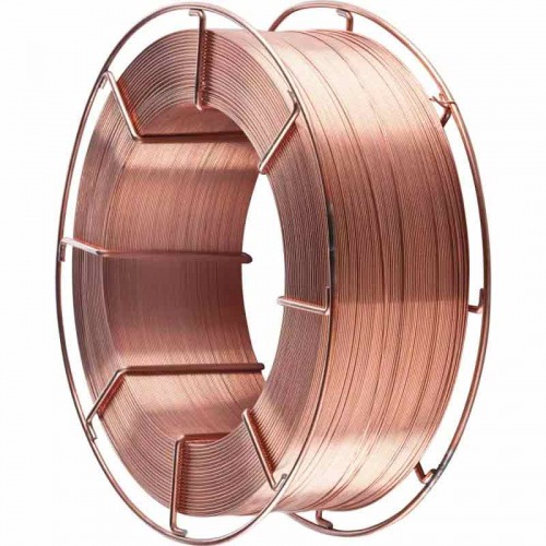 Arame para solda mig sólido cobreado 1,0 mm rolo 18 kg Esab - 70S6 Arame para solda mig sólido cobreado 1,0 mm rolo 18 kg Esab - 70S6