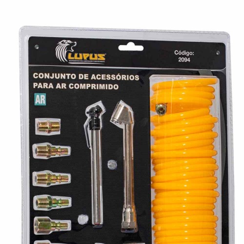 Kit de acess�rios para compressor de ar com 20 pe�as - 2094