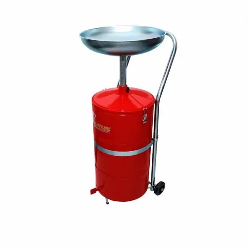 Coletor de óleo 50 litros com carrinho - 9003