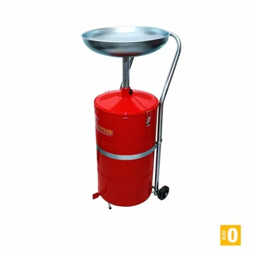 Coletor de óleo 50 litros com carrinho - 9003