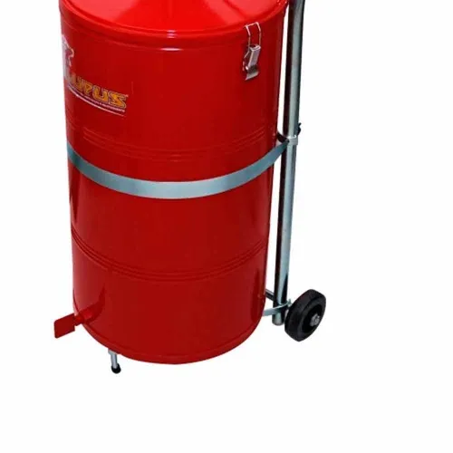Coletor de óleo 50 litros com carrinho - 9003