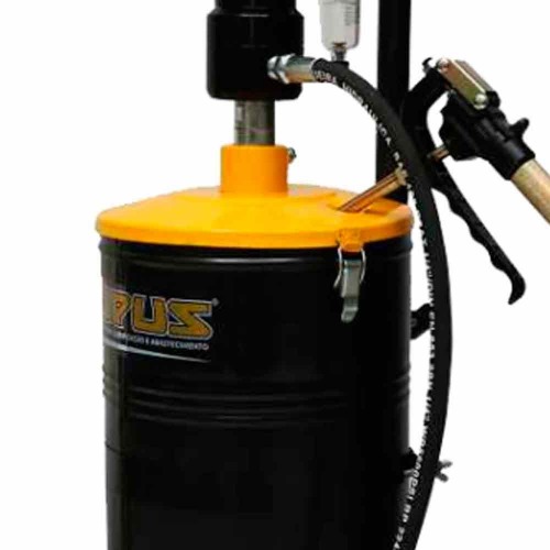 Propulsora pneumtica para graxa com reservatrio de 15 kg com 2 rodas - 9029-G7