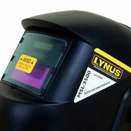 Máscara de solda com escurecimento automático tonalidade 11 - MSL-3500