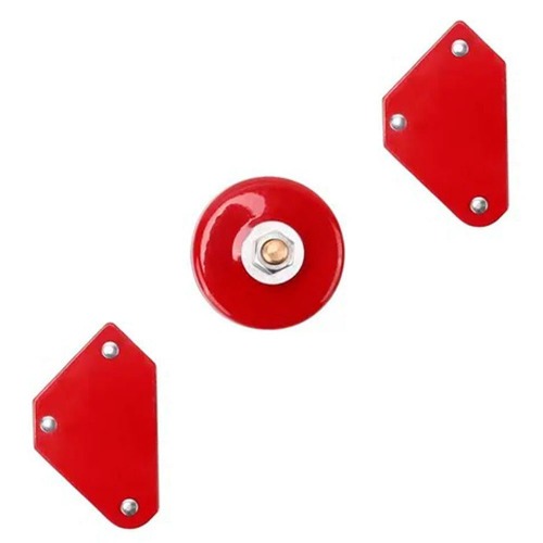 Esquadro magntico 4kg 2 peas + terminal de aterramento