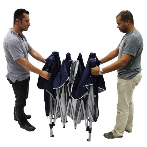 Gazebo dobrável em poliéster Oxford 3 x 3 m - Trixx Gazebo dobrável em poliéster Oxford 3 x 3 m - Trixx