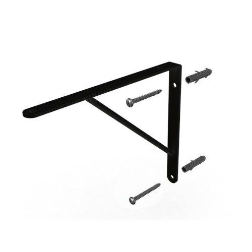 Suporte m�o francesa para prateleira de 35 cm com kit montagem