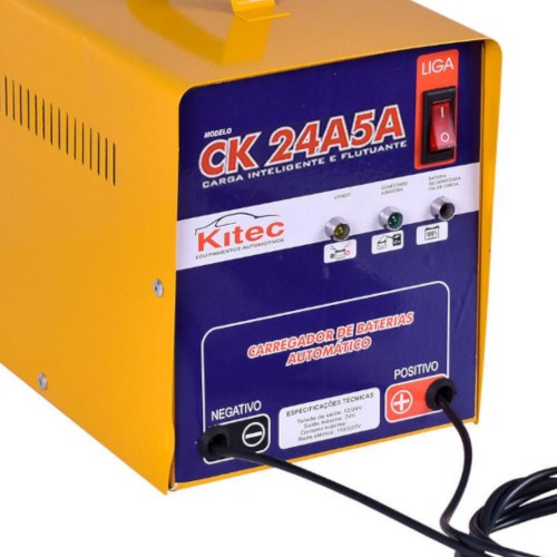 Carregador de bateria porttil 12/24V 5A- CK24A5A  110V/220V