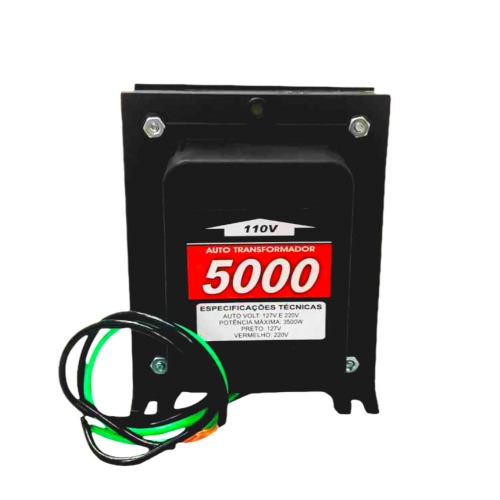 Transformador de voltagem para potência até 3600 watts - 5000VAT Transformador de voltagem para potência até 3600 watts - 5000VAT