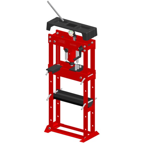 Prensa hidrulica desmontvel capacidade 15 toneladas - 100990