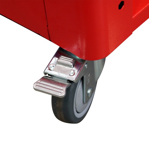 Carrinho para ferramentas fechado 6 gavetas Red Essencial - R20150106