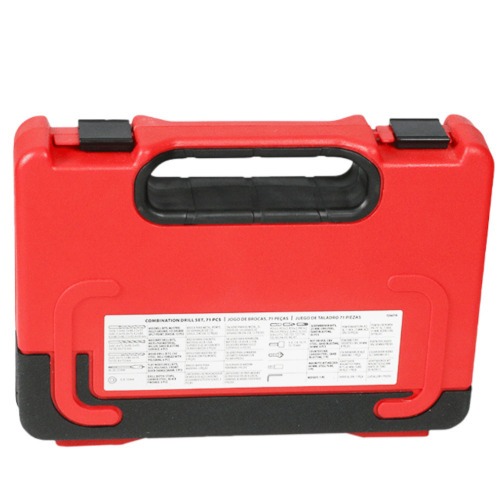 Jogo de acessrios para furar e parafusar com 71 peas