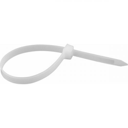 Abraadeira de nylon 1000 x 9mm branca com 10 peas 