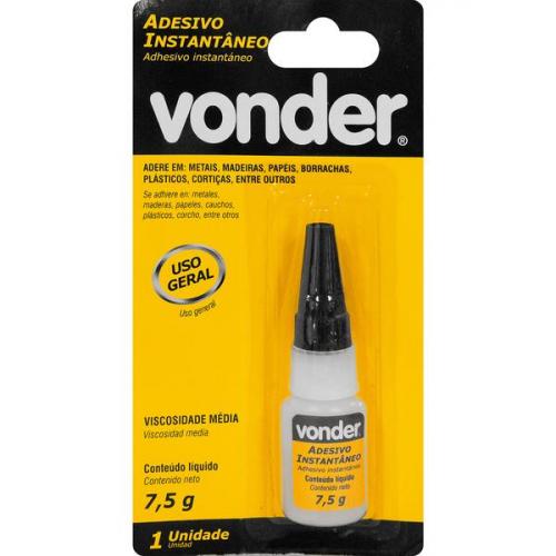 Adesivo instantneo cianoacrilato 7,5 g blister