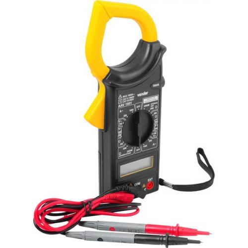 Alicate amperímetro digital CAT III 600V - AAV 1001 Alicate amperímetro digital CAT III 600V - AAV 1001