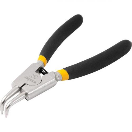 Alicate para anéis externos bico curvo 4.1/2 Alicate para anéis externos bico curvo 4.1/2