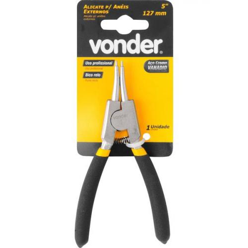 Alicate para anéis externos bico reto 5 Alicate para anéis externos bico reto 5