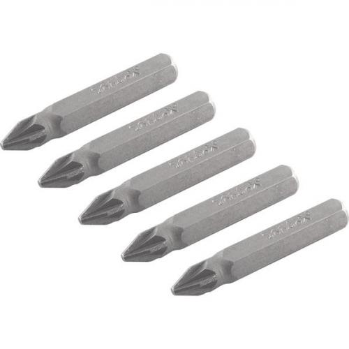 Bits pozidrive encaixe 1/4