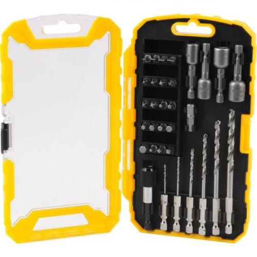 Jogo de bits brocas e soquetes com 32 peas 