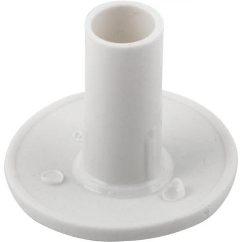 Bucha acabamento para cabos branca com 2 peas 