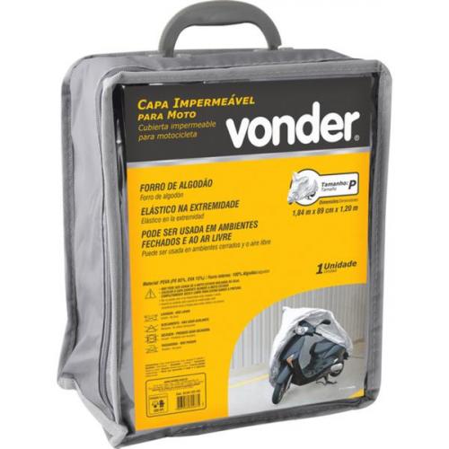 Capa imperme�vel para moto tamanho P  
