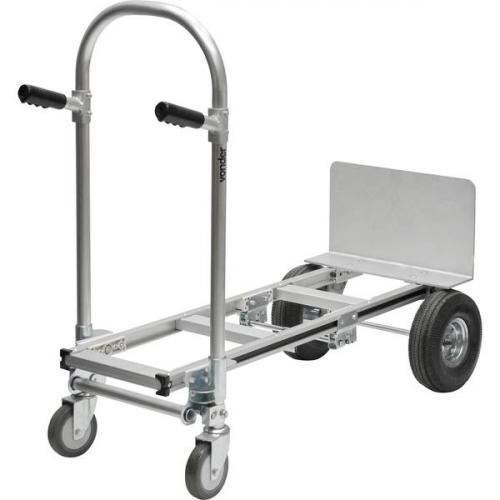 Carrinho para carga 2 em 1 alumnio 150/300 kg