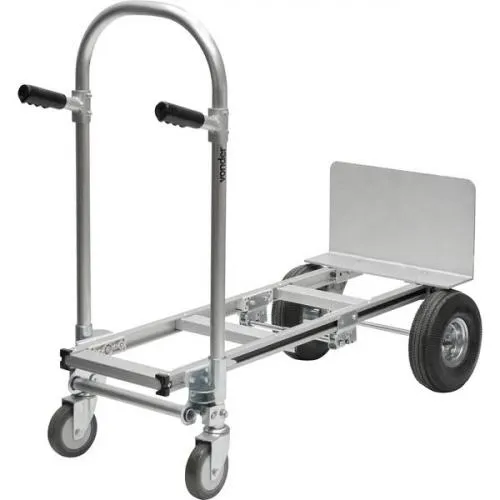 Carrinho para carga 2 em 1 alumínio 150/300 kg