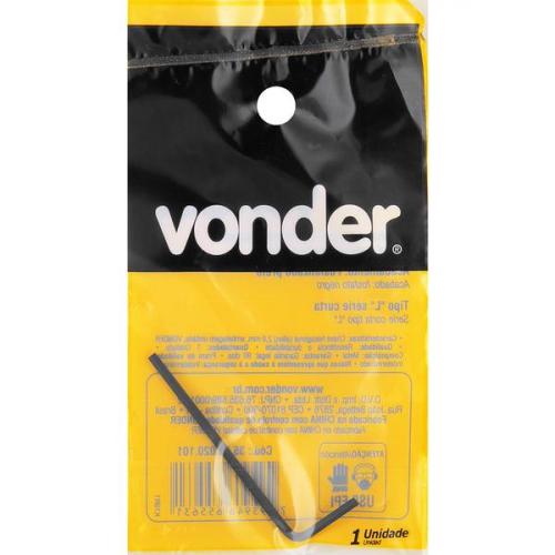 Chave allen 2,0 aço cromo vanádio Chave allen 2,0 aço cromo vanádio