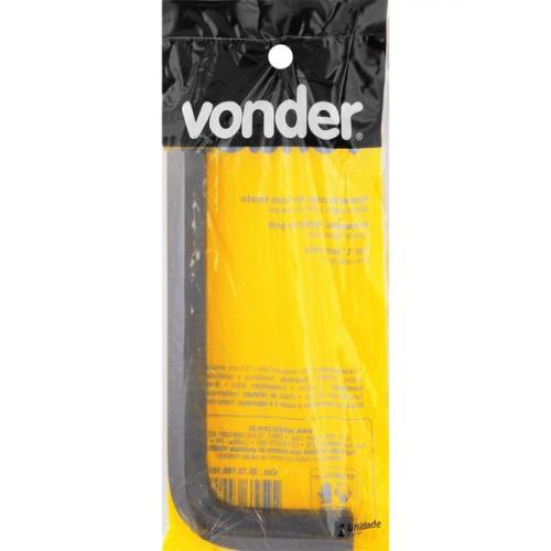 Chave allen 19,0 mm a�o cromo van�dio