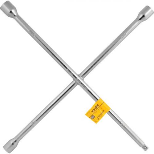 Chave de roda tipo cruz com adaptador para soquete 17 x 19 x 21 x 