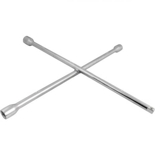 Chave de roda tipo cruz com adaptador para soquete 17 x 19 x 21 x 