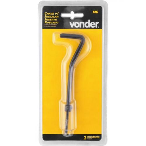 Chave para instalar inserto roscado M6  