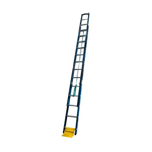 Escada de fibra de vidro extensível 4,1 x 7,1 m 21 degraus - Premium