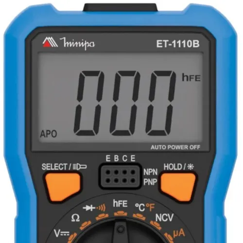 Multímetro digital portátil - ET-1110B
