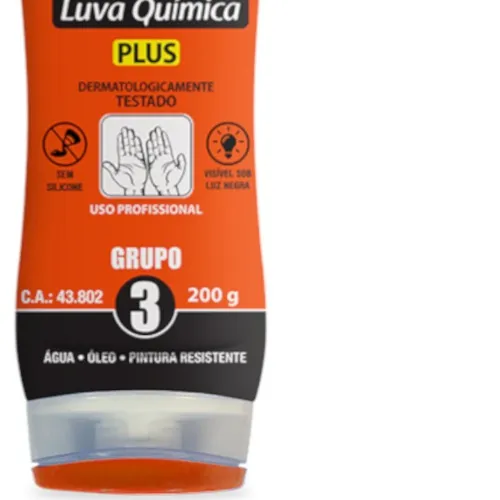 Creme protetor para a pele Luva química gr3 - 200g