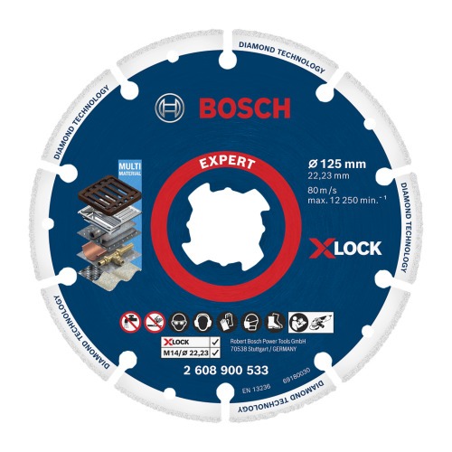 年末のプロモーション特価！ Disco diamantado segmentado para metal 125 mm - X-LOCK 語学・辞書・学習参考書