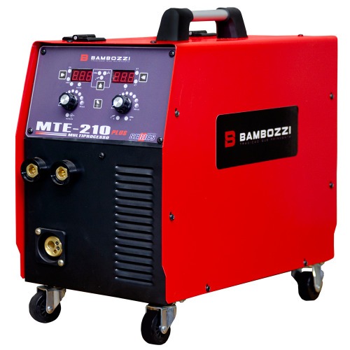 Inversora de solda Multiprocesso 200A para MIG e Eletrodo - MTE-210  110V/220V Inversora de solda Multiprocesso 200A para MIG e Eletrodo - MTE-210  110V/220V