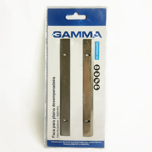 Faca 156 mm para plaina G680 2 peças Faca 156 mm para plaina G680 2 peças