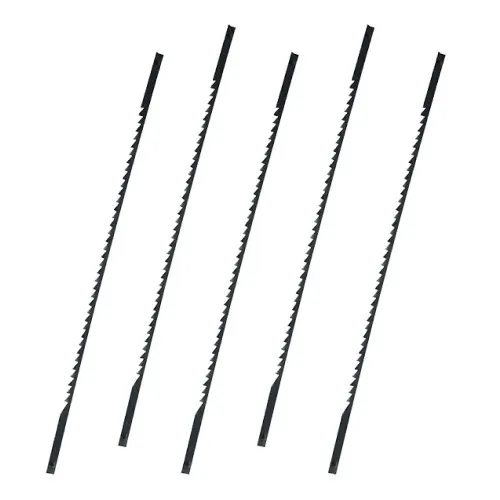 Lâminas 132 mm 18 dentes para serra tico tico de bancada G653 com 5 peças
